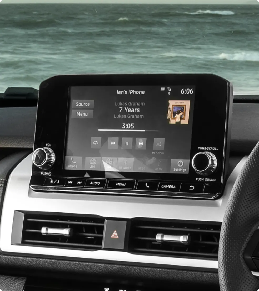 8-Inch infotainment system